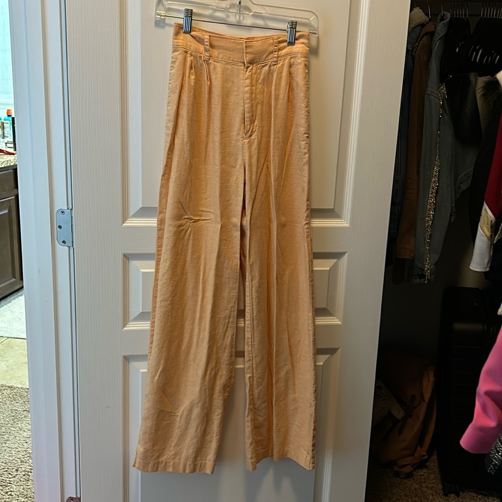 Abercrombie linen trousers size XS